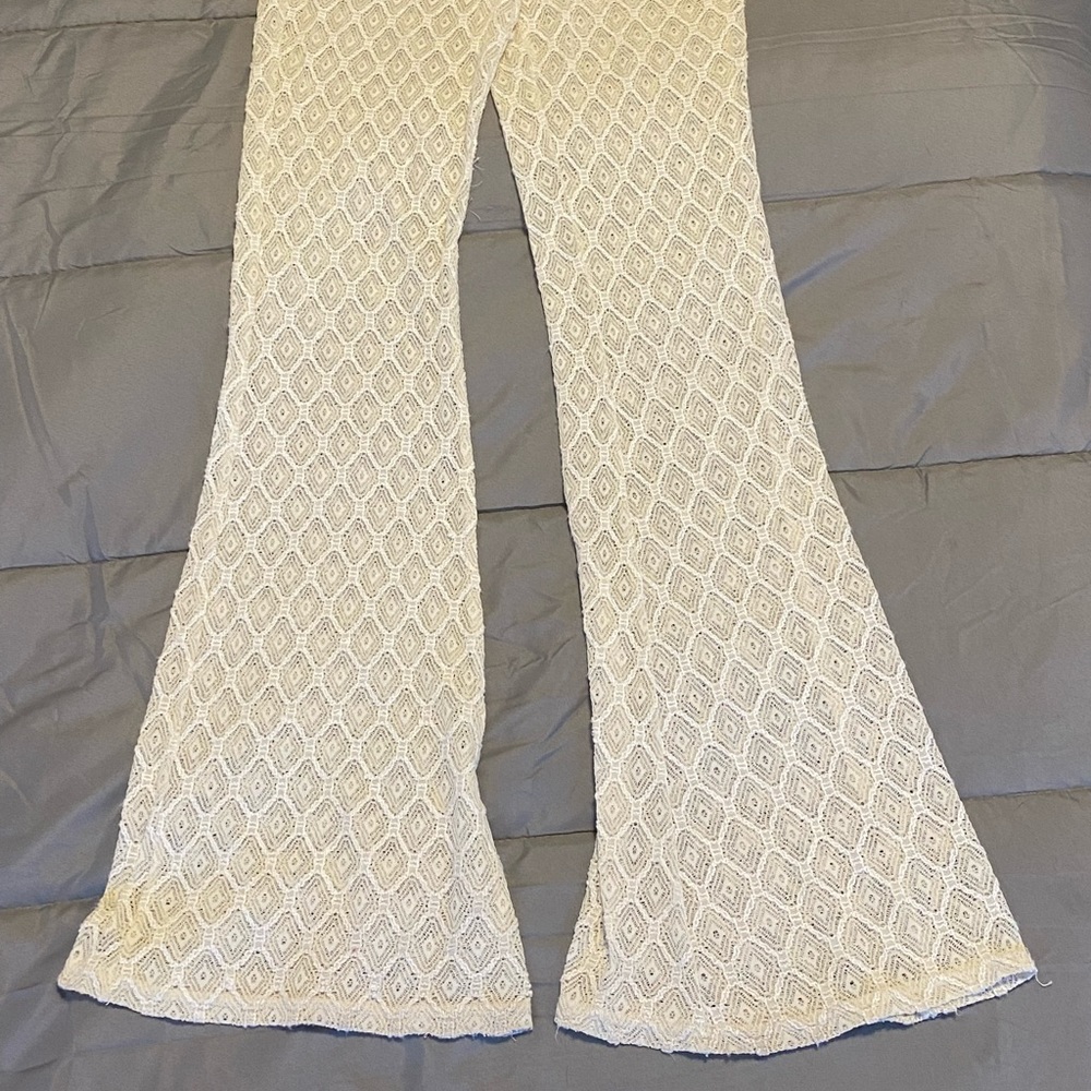 Thrifted crotchet pants. Perfect vacation or going out pants.